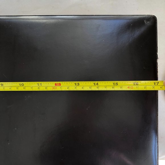 Vintage Leatherette Chestnut Brown Jewelry Box - Made in Italy - Picture 10 of 10